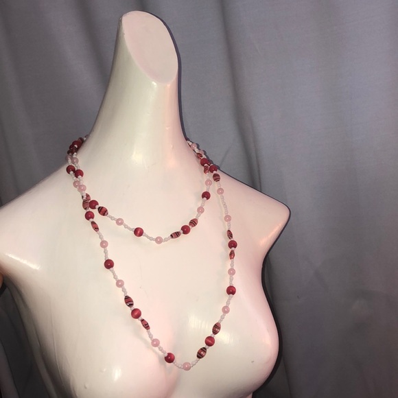 💗Long Beaded Necklace - Picture 2 of 9
